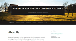 Desktop Screenshot of bohemianrenaissance.com